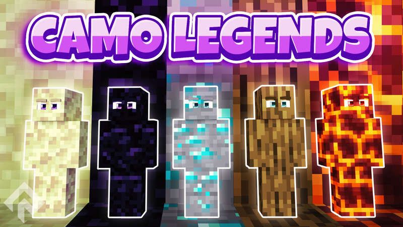 Camo Legends on the Minecraft Marketplace by RareLoot Camo Legends on the Minecraft Marketplace by RareLoot