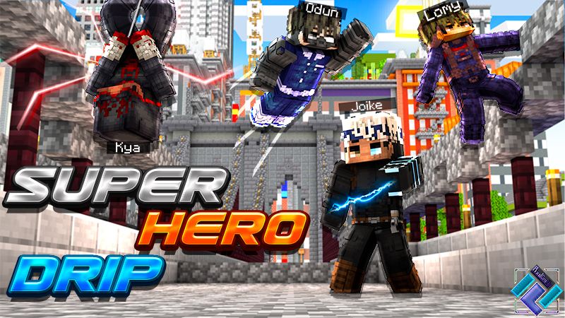 Super Hero Drip on the Minecraft Marketplace by PixelOneUp