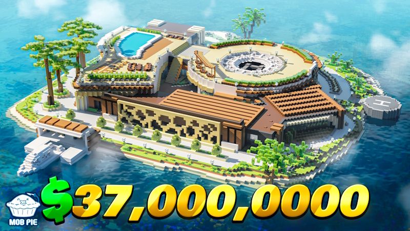 Millionaire Island on the Minecraft Marketplace by Mob Pie