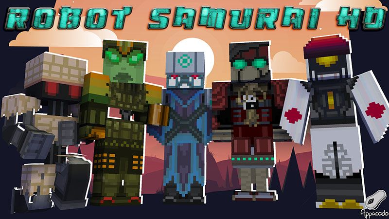 Robot Samurai HD on the Minecraft Marketplace by Appacado Robot Samurai HD on the Minecraft Marketplace by Appacado