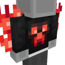 minecraft red creeper