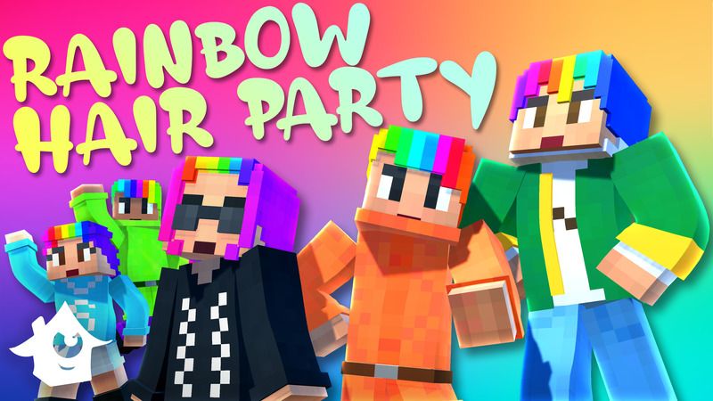 Rainbow Hair Party