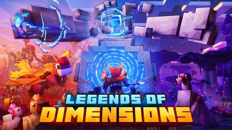 Legends of Dimensions on the Minecraft Marketplace by Panascais