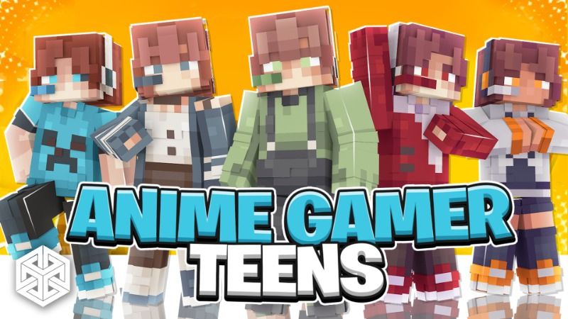 Anime Gamer Teens on the Minecraft Marketplace by Yeggs