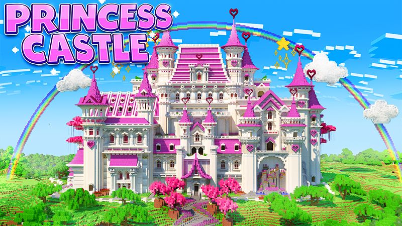 Princess Castle on the Minecraft Marketplace by Diluvian Princess Castle on the Minecraft Marketplace by Diluvian