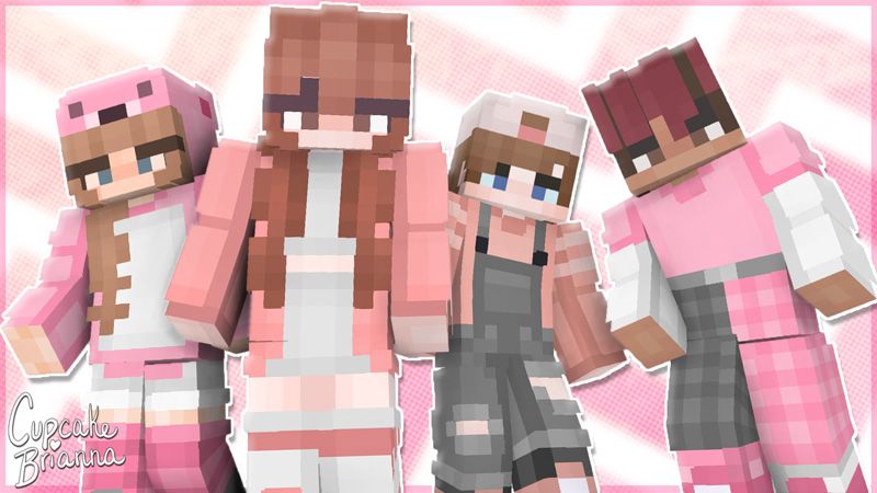 Pink Shade Skin Pack on the Minecraft Marketplace by CupcakeBrianna