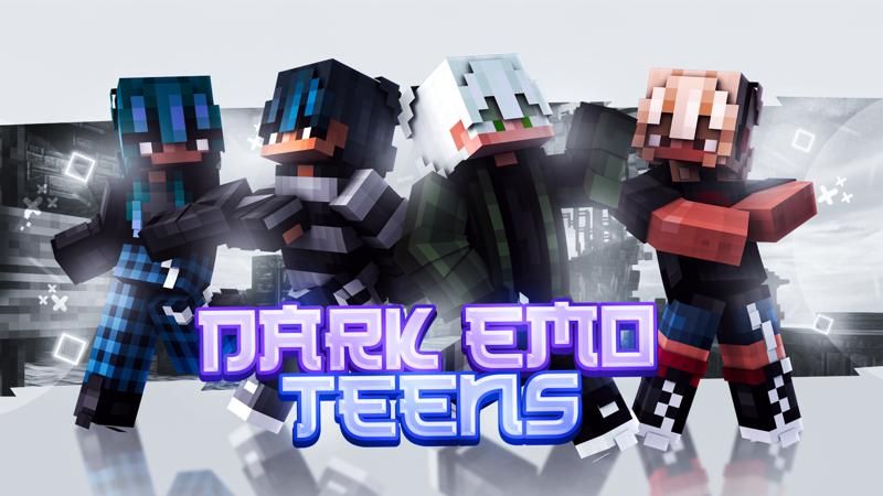 Dark Emo Teens on the Minecraft Marketplace by Nitric Concepts Dark Emo Teens on the Minecraft Marketplace by Nitric Concepts