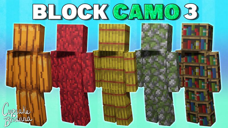 Block Camo 3 HD Skin Pack on the Minecraft Marketplace by CupcakeBrianna
