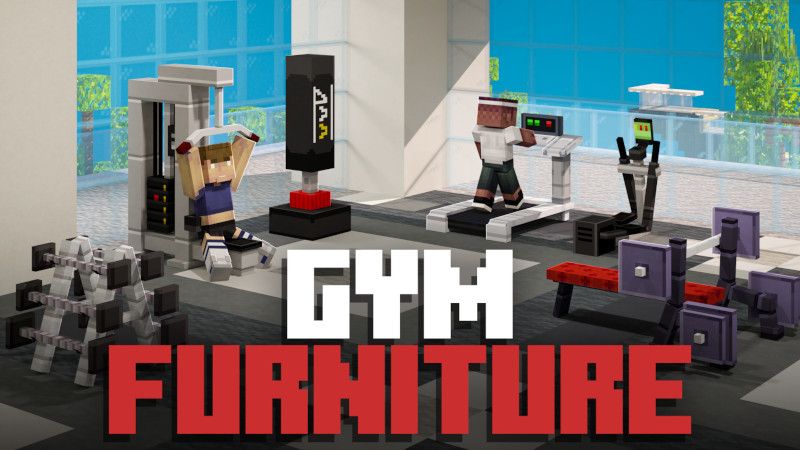 Gym Furniture on the Minecraft Marketplace by Pixel Smile Studios Gym Furniture on the Minecraft Marketplace by Pixel Smile Studios