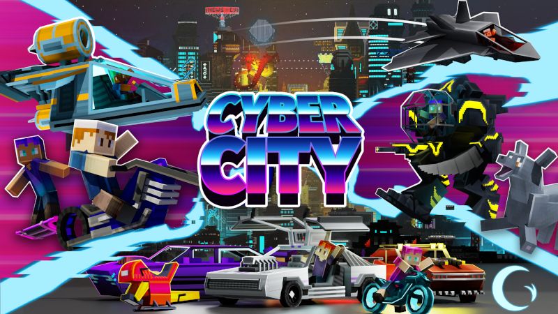 Cyber City on the Minecraft Marketplace by Cynosia Cyber City on the Minecraft Marketplace by Cynosia