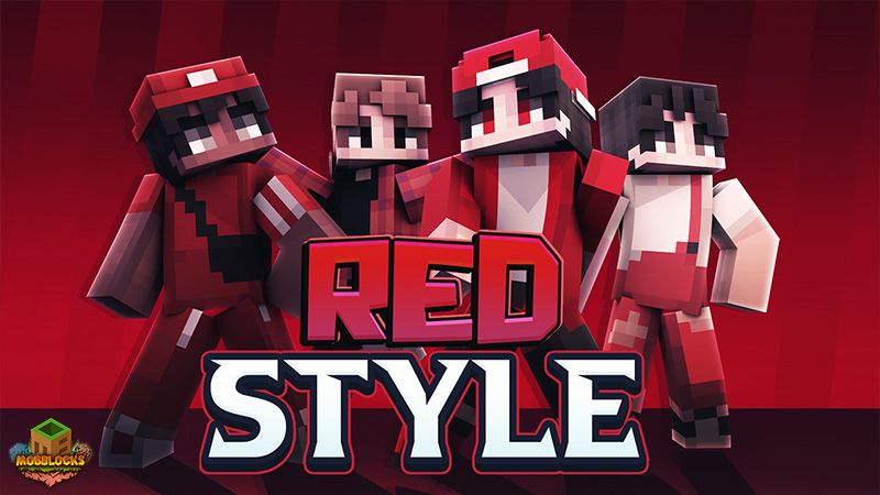 Red Style on the Minecraft Marketplace by MobBlocks Red Style on the Minecraft Marketplace by MobBlocks