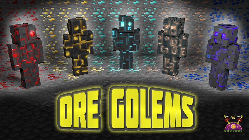 Ore Golems by Cleverlike (Minecraft Skin Pack) - Minecraft Marketplace ...