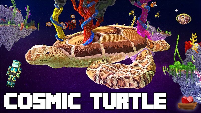 Cosmic Turtle on the Minecraft Marketplace by Lifeboat