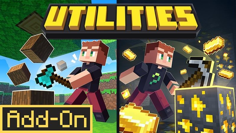 UTILITIES AddOn on the Minecraft Marketplace by Teplight