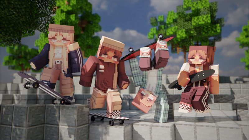 Skater Fit on the Minecraft Marketplace by CubeCraft Games Skater Fit on the Minecraft Marketplace by CubeCraft Games