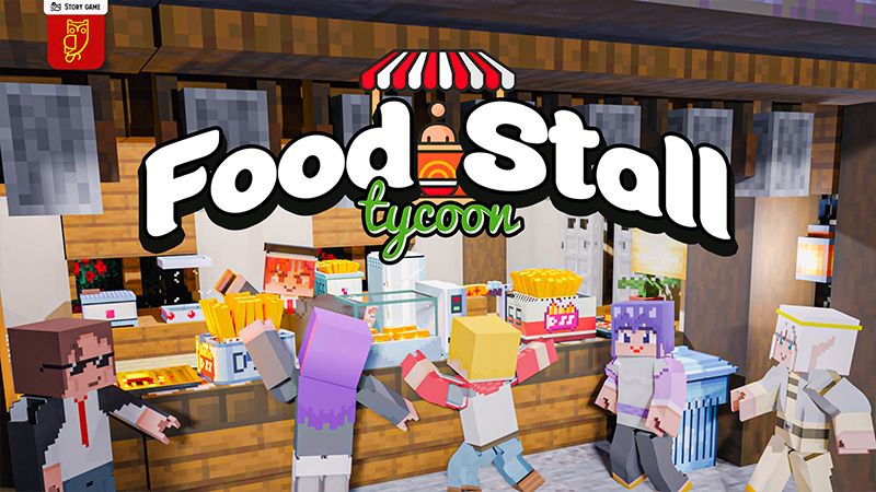 Food Stall Tycoon on the Minecraft Marketplace by DeliSoft Studios