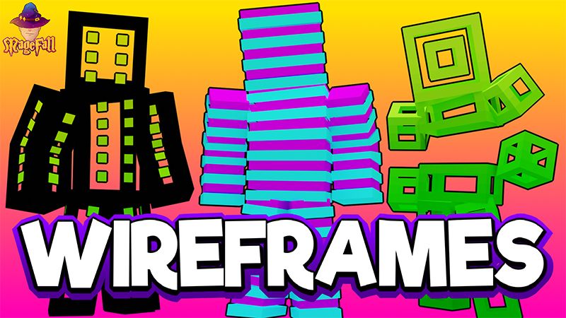 Wireframes on the Minecraft Marketplace by Magefall