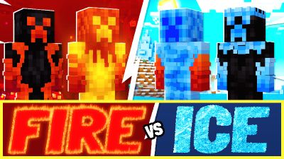 FIRE vs ICE on the Minecraft Marketplace by ChewMingo