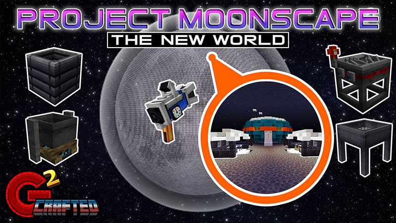 Project Moonscape on the Minecraft Marketplace by G2Crafted Project Moonscape on the Minecraft Marketplace by G2Crafted