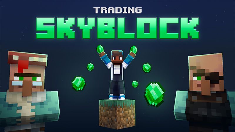 Skyblock Trading on the Minecraft Marketplace by Mine-North