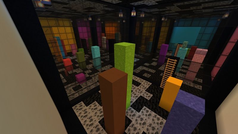 Rubik's Cube Parkour by Pixell Studio