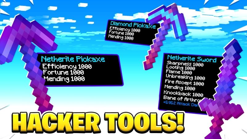 Hacker Tools on the Minecraft Marketplace by Fall Studios Hacker Tools on the Minecraft Marketplace by Fall Studios