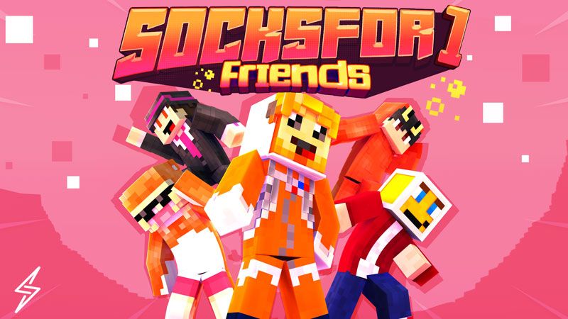 Socksfor1 Friends on the Minecraft Marketplace by Senior Studios Socksfor1 Friends on the Minecraft Marketplace by Senior Studios