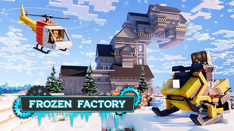 Frozen Factory on the Minecraft Marketplace by Odyssey Builds Frozen Factory on the Minecraft Marketplace by Odyssey Builds