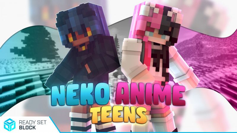 Neko Anime Teens By Ready Set Block Minecraft Skin Pack Minecraft Marketplace