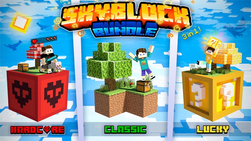Skyblock Bundle on the Minecraft Marketplace by Owls Cubed Skyblock Bundle on the Minecraft Marketplace by Owls Cubed