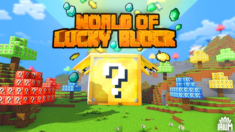 World of Lucky Block on the Minecraft Marketplace by Ninja Block World of Lucky Block on the Minecraft Marketplace by Ninja Block