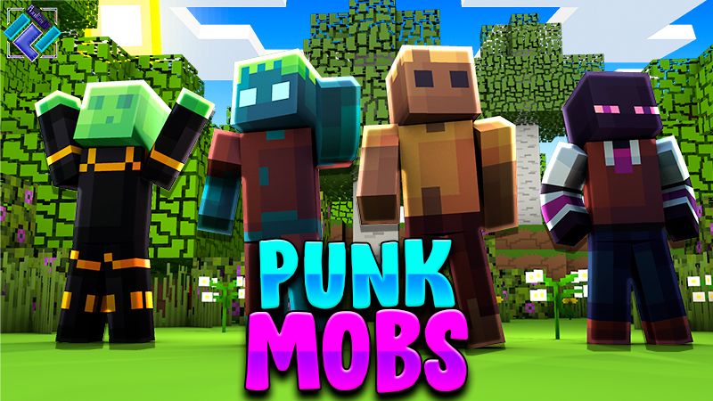 Punk Mobs on the Minecraft Marketplace by PixelOneUp