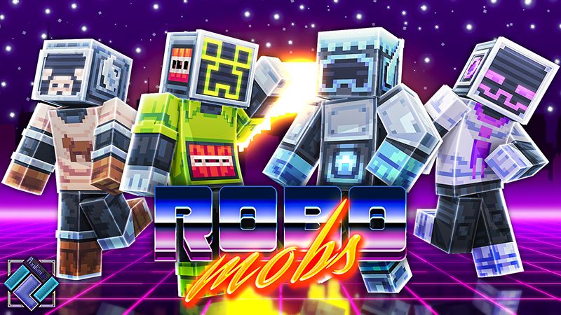 Robo Mobs on the Minecraft Marketplace by PixelOneUp Robo Mobs on the Minecraft Marketplace by PixelOneUp