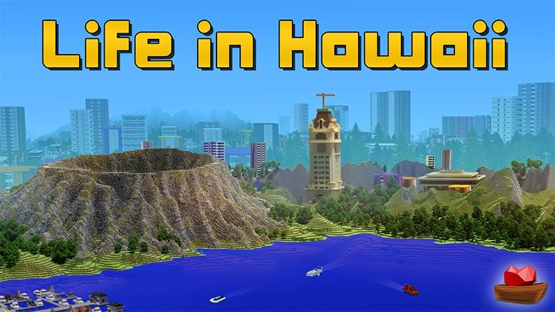 Life In Hawaii By Lifeboat Minecraft Marketplace Map Minecraft Marketplace