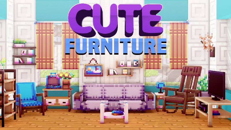 Cute Furniture on the Minecraft Marketplace by Kubo Studios
