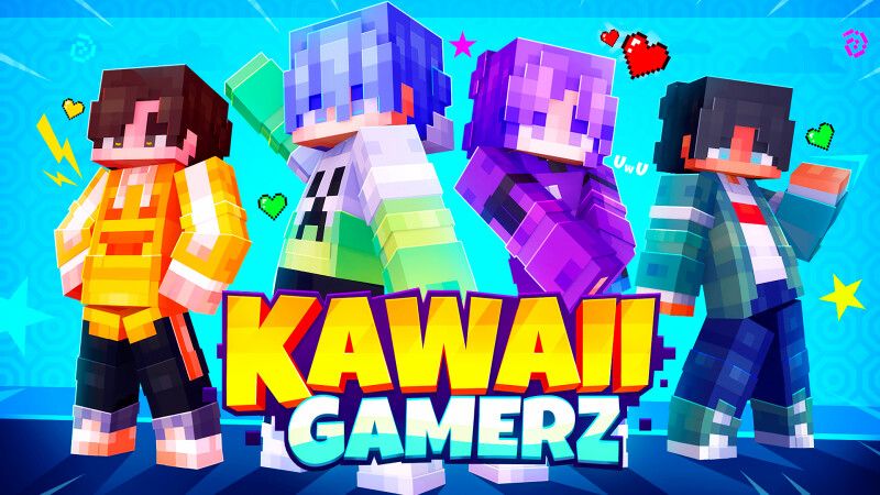 Kawaii Gamerz by CrackedCubes (Minecraft Skin Pack) - Minecraft ...