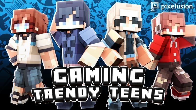 Gaming Trendy Teens on the Minecraft Marketplace by Pixelusion