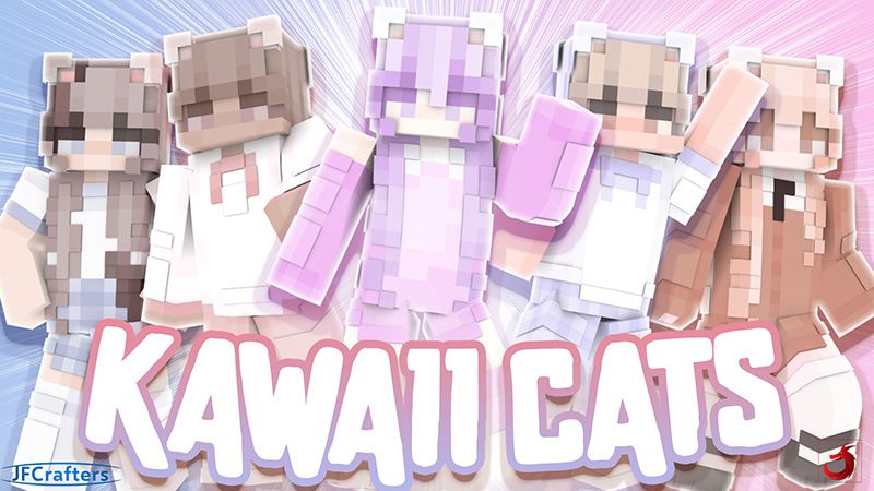 Kawaii Cats on the Minecraft Marketplace by JFCrafters