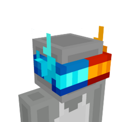 Ice Fire Mask on the Minecraft Marketplace by CompyCraft