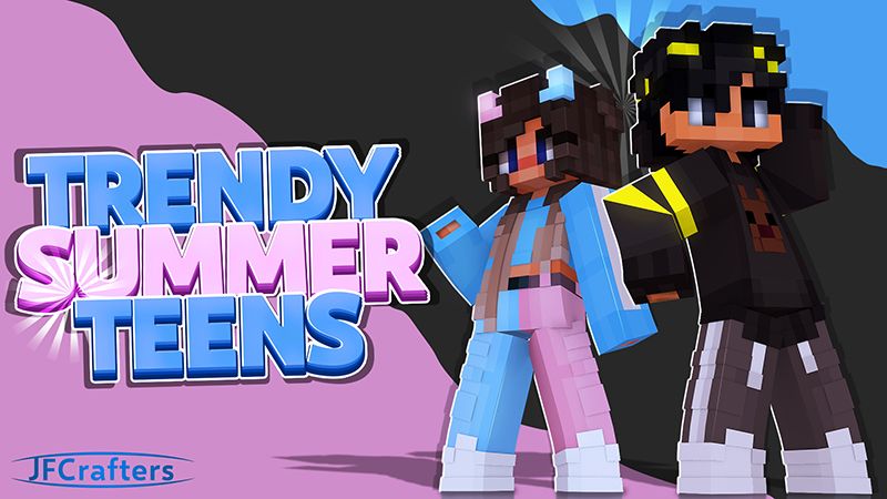 Trendy Summer Teens on the Minecraft Marketplace by JFCrafters Trendy Summer Teens on the Minecraft Marketplace by JFCrafters