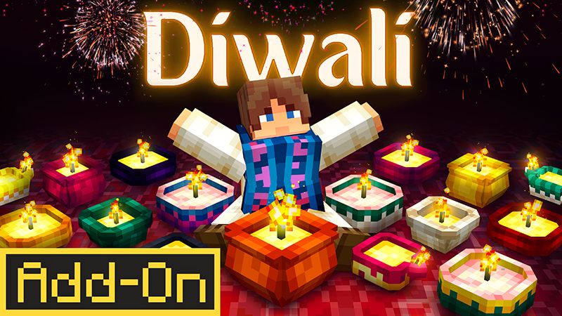 Diwali AddOn on the Minecraft Marketplace by Entity Builds