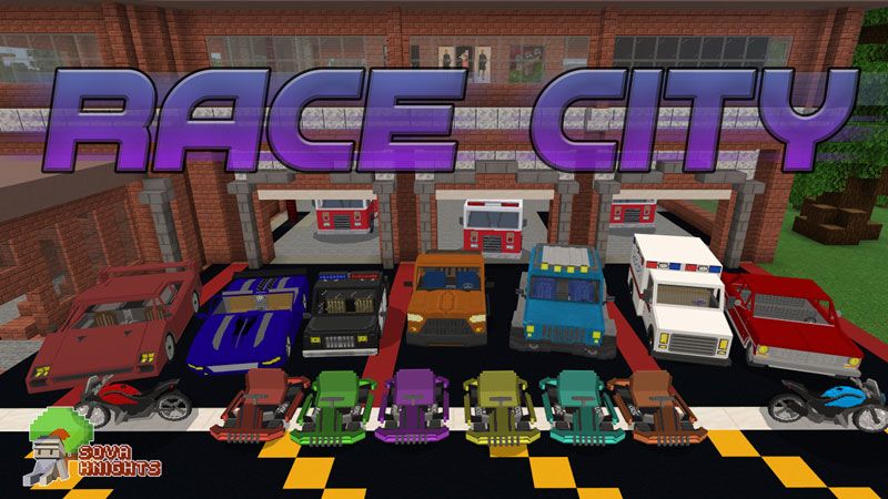 Race City on the Minecraft Marketplace by Sova Knights