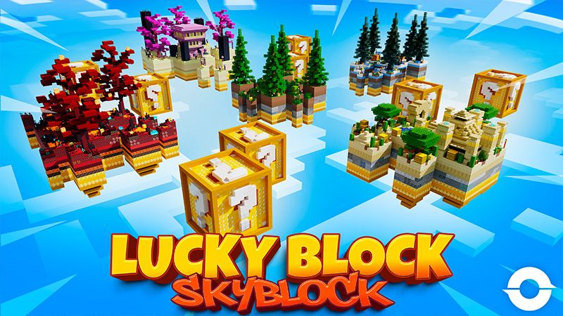 Lucky Block Skyblock on the Minecraft Marketplace by Odyssey Builds