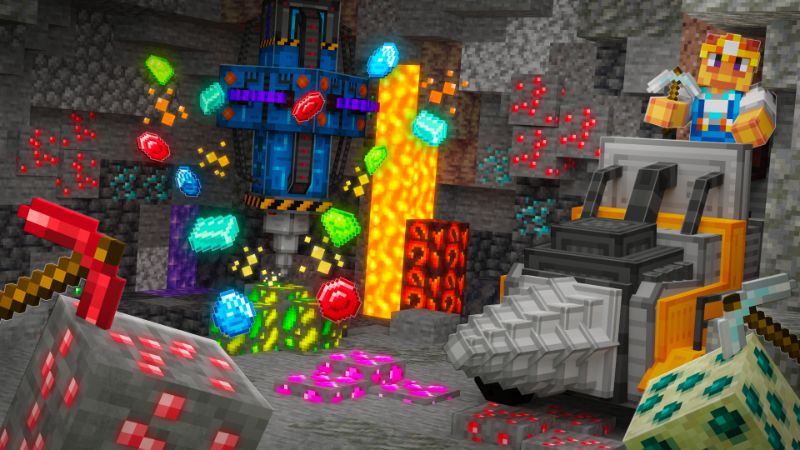 Mining Expansion on the Minecraft Marketplace by Volcano Mining Expansion on the Minecraft Marketplace by Volcano