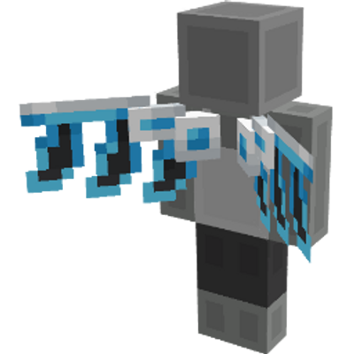 White SciFi Wings on the Minecraft Marketplace by InPvP