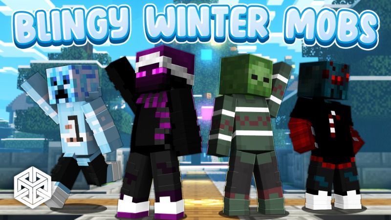 Blingy Winter Mobs on the Minecraft Marketplace by Yeggs