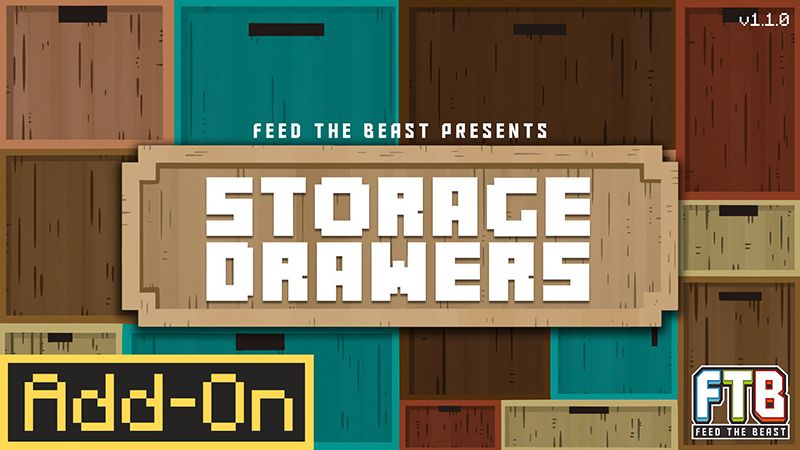 Storage Drawers on the Minecraft Marketplace by FTB