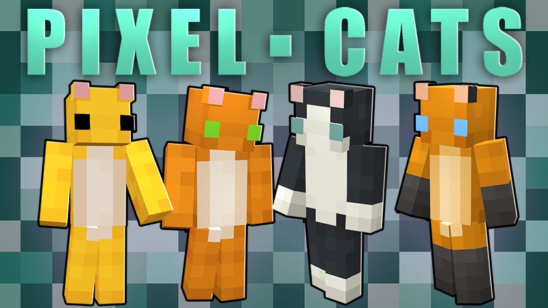 Pixel Cats on the Minecraft Marketplace by The Lucky Petals Pixel Cats on the Minecraft Marketplace by The Lucky Petals