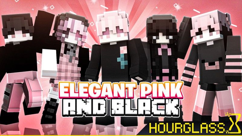 Elegant Pink and Black on the Minecraft Marketplace by Hourglass Studios Elegant Pink and Black on the Minecraft Marketplace by Hourglass Studios