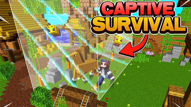 Captive Survival on the Minecraft Marketplace by 2-Tail Productions